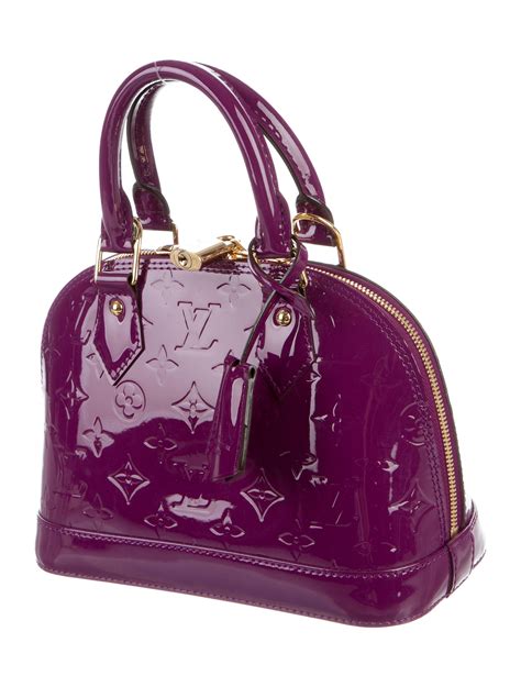 louis vuitton alma bb vernis price|louis vuitton alma monogram bag.